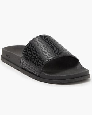 HUGO by Hugo Boss "Timein Black Slides Women’s Size 8